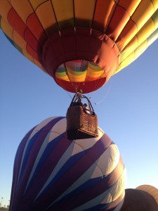 Hot air balloon races